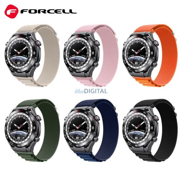 Curea FORCELL F-DESIGN FS05 pentru ceas Samsung 22mm bleumarin închis