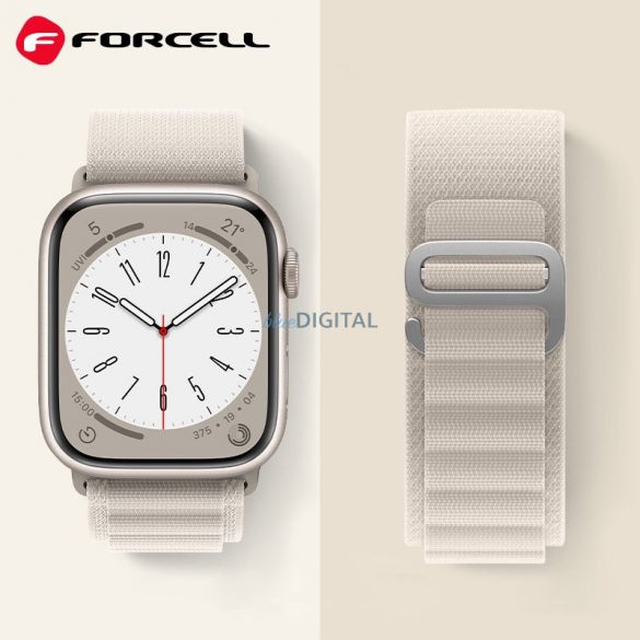 Curea FORCELL F-DESIGN FA13 pentru Apple Watch 38/40/41mm culoare stea