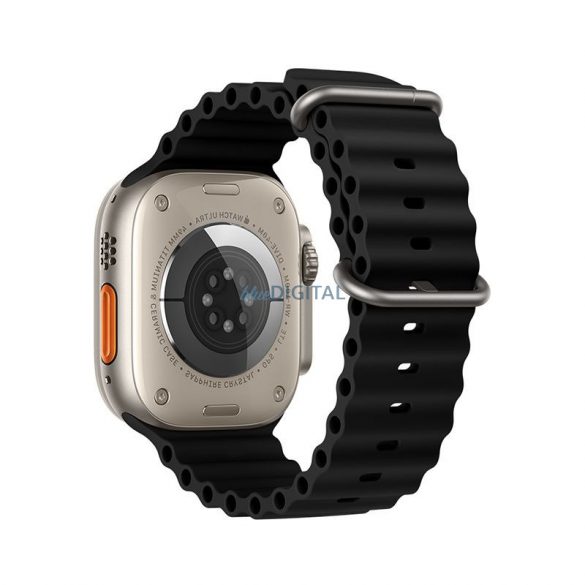 Curea FORCELL F-DESIGN FA12 pentru Apple Watch 38/40/41mm negru