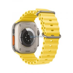 Curea FORCELL F-DESIGN FA12 pentru Apple Watch 38/40/41mm galben