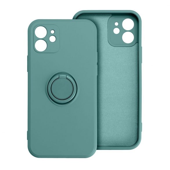 Husă SILICONE RING pentru XIAOMI Redmi 12 4G verde