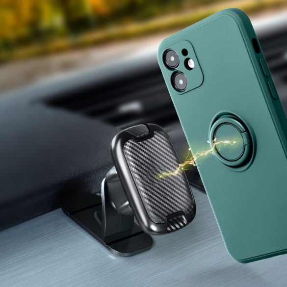 Husă SILICON RING pentru XIAOMI Redmi NOTE 12S verde