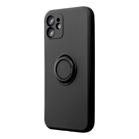 Husă SILICONE RING pentru XIAOMI Redmi NOTE 12S negru