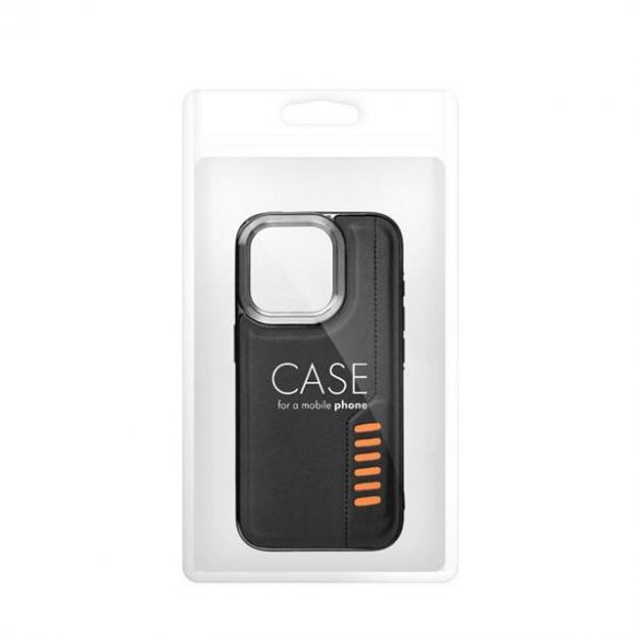 Husa MILANO pentru IPHONE 15 neagra