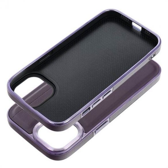 Husa MILANO pentru IPHONE 15 violet inchis