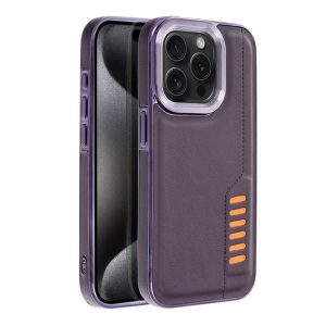 Husa MILANO pentru IPHONE 15 Pro violet inchis