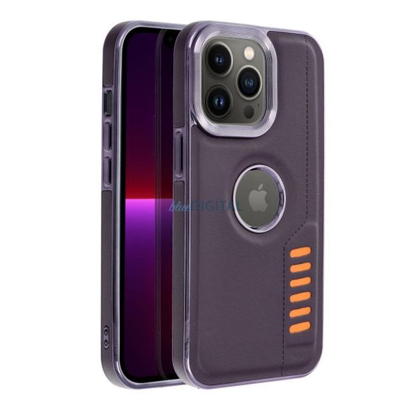 Husa MILANO pentru IPHONE 13 PRO violet inchis