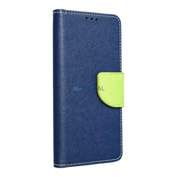 Husa Fancy Book pentru SAMSUNG S23 FE navy / lime