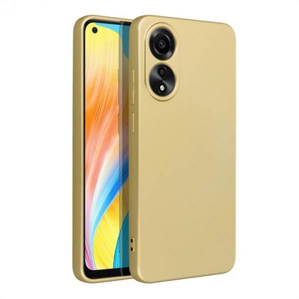 Carcasa METALICA pentru OPPO A78 4G gold