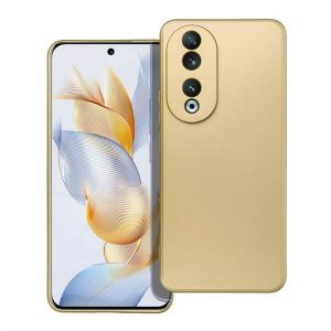 Husă METALICĂ pentru HONOR 90 5G auriu