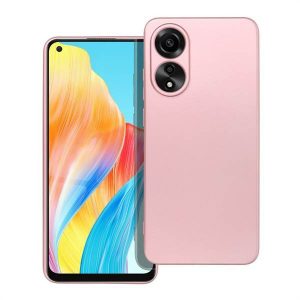 Husa METALICA pentru OPPO A78 4G roz