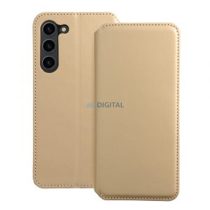 Cartea Dual Pocket pentru SAMSUNG S24 gold