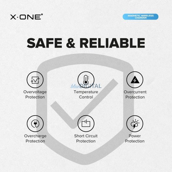 Suport magnetic pentru încărcător fără fir X-ONE compatibil cu MagSafe 15W