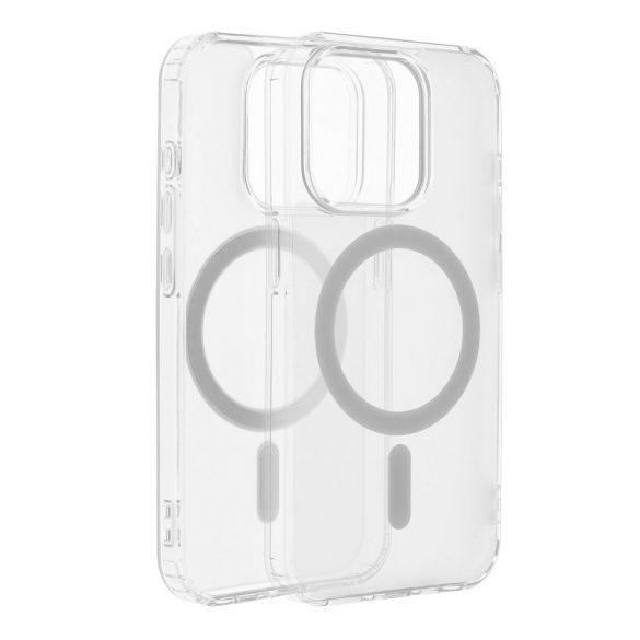 Husa FROST MAG COVER compatibila cu MagSafe pentru IPHONE 14 Plus transparenta