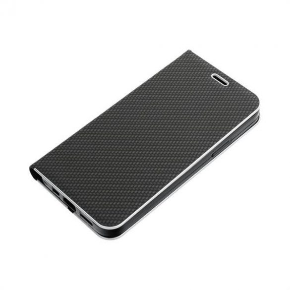 LUNA Book Carbon pentru SAMSUNG S24 Ultra negru