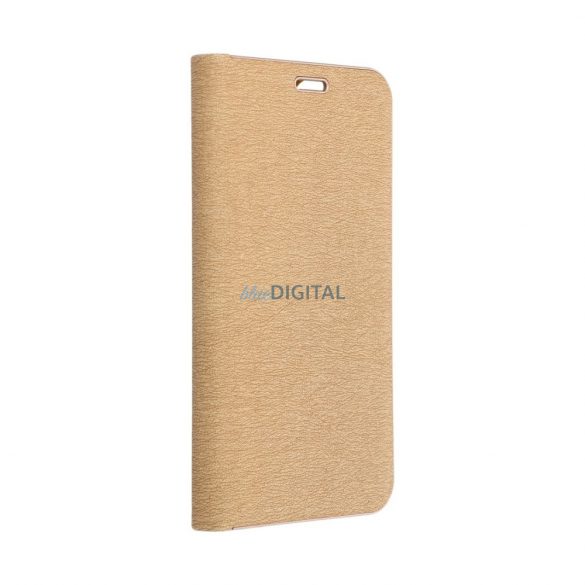 LUNA Book Gold pentru SAMSUNG S24 gold