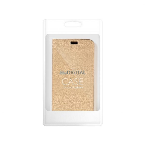 LUNA Book Gold pentru SAMSUNG S24 gold