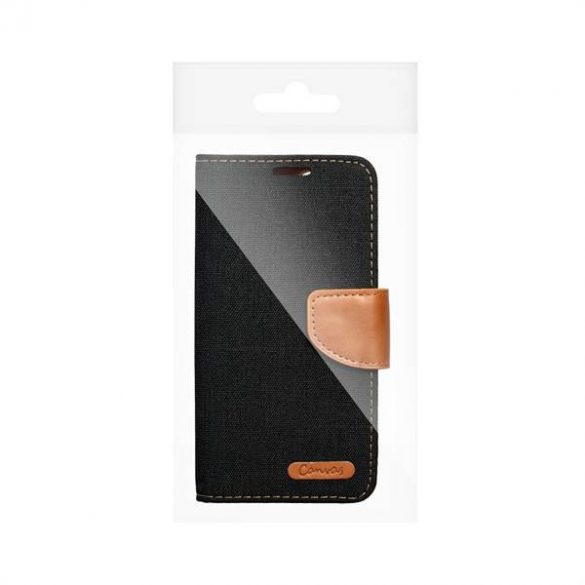 CANVAS husă carte pentru SAMSUNG S24 negru