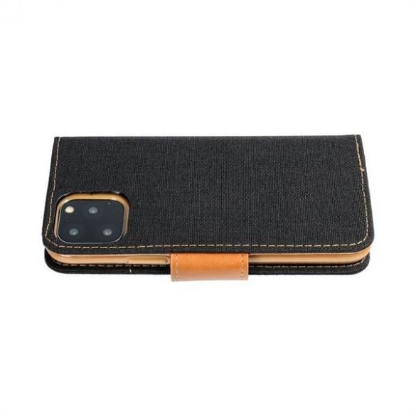 Husa carte CANVAS pentru SAMSUNG S24 Plus neagra