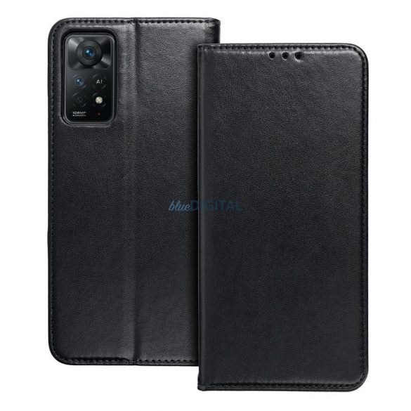 Carcasa Smart Magneto pentru MOTOROLA G84 neagra