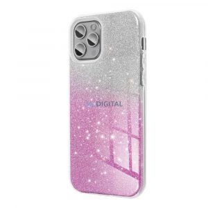 SHINING Husă pentru SAMSUNG Galaxy S24 clar / roz