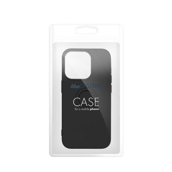 Husă SILICONE RING pentru SAMSUNG Galaxy S24 negru