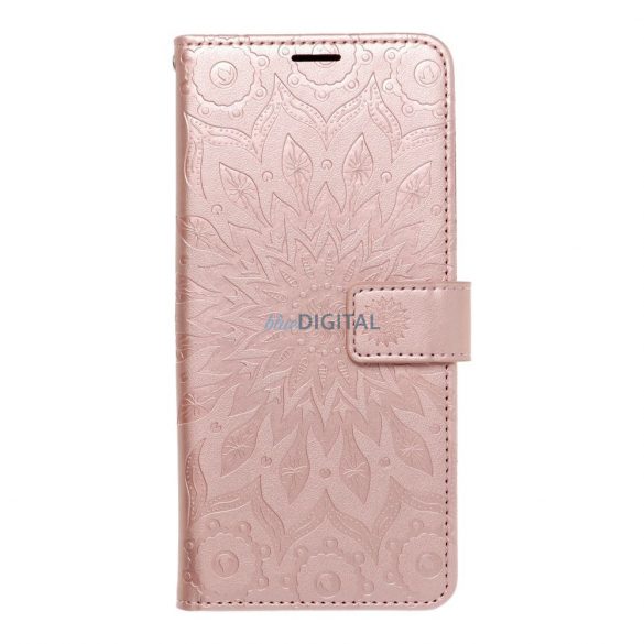 MEZZO Husa carte pentru SAMSUNG S24 Ultra mandala rose gold