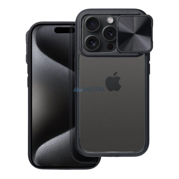 Glisor pentru IPHONE 15 PLUS negru