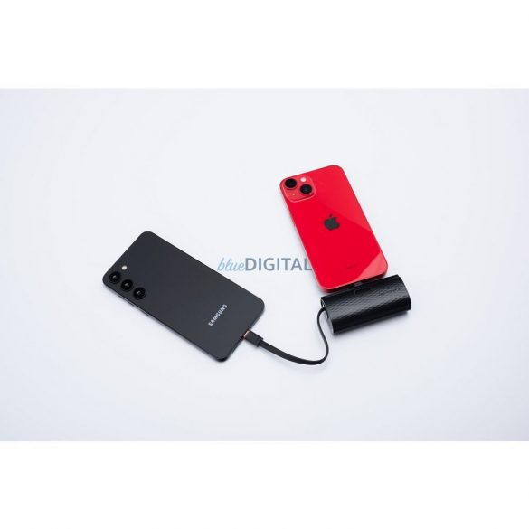 FORCELL Powerbank F-Energy Priza de alimentare F5K3 5 000mAh pentru Lightning 8-PIN PD 20W negru