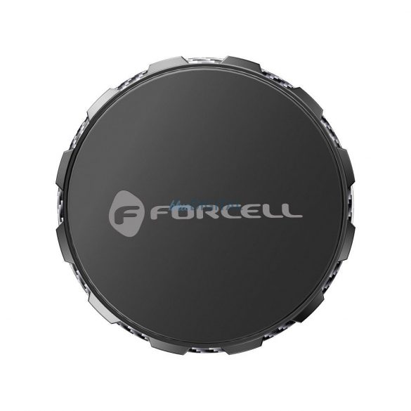 Suport auto FORCELL F-Grip MagFlex pentru telefon la parbriz/consola centrală/aerisire magnetic negru