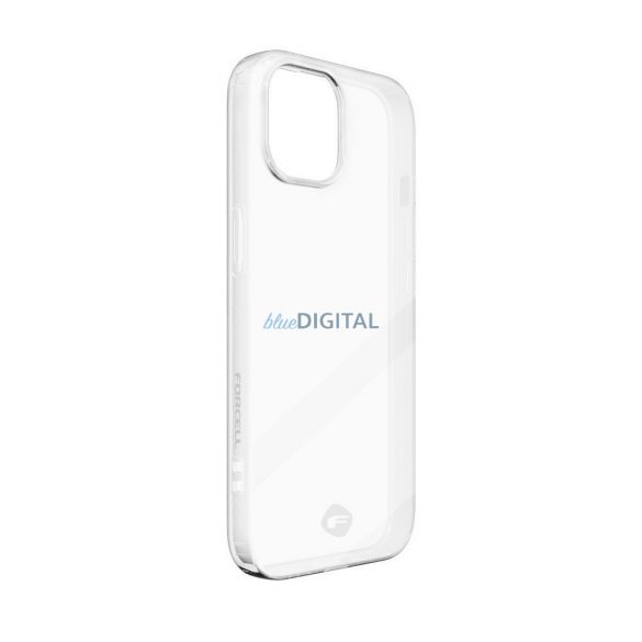 FORCELL F-PROTECT Husă subțire de lungă durată pentru IPHONE 15 transparentă