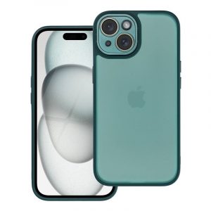 VARIETE + Cameră de protecție Husă pentru IPHONE 15 fistic