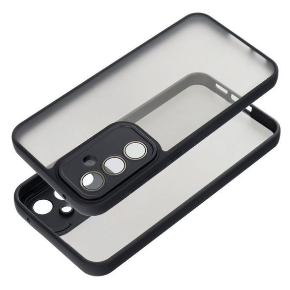 Husa VARIETE + protectie camera pentru IPHONE 15 neagra