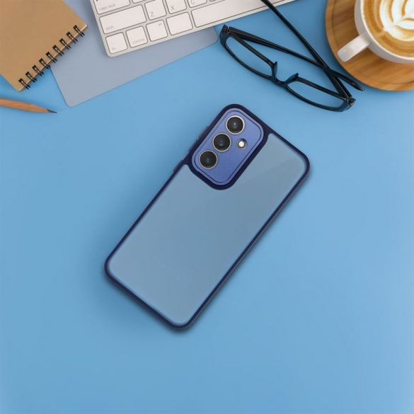 Husa VARIETE + protectie camera pentru IPHONE 15 bleumarin