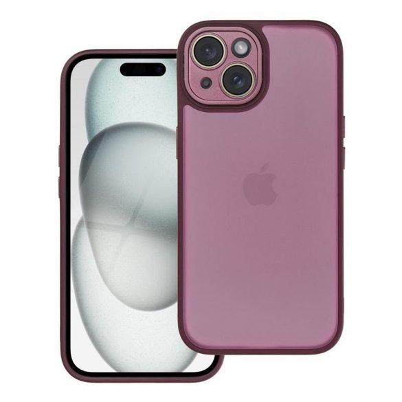 Husa VARIETE + protectie camera pentru IPHONE 15 violet