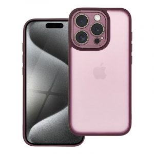 Husa VARIETE + protectie camera pentru IPHONE 15 Pro violet