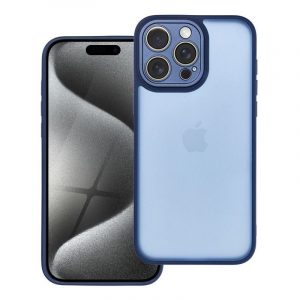 Husa VARIETE + protectie camera pentru IPHONE 15 Pro Max bleumarin