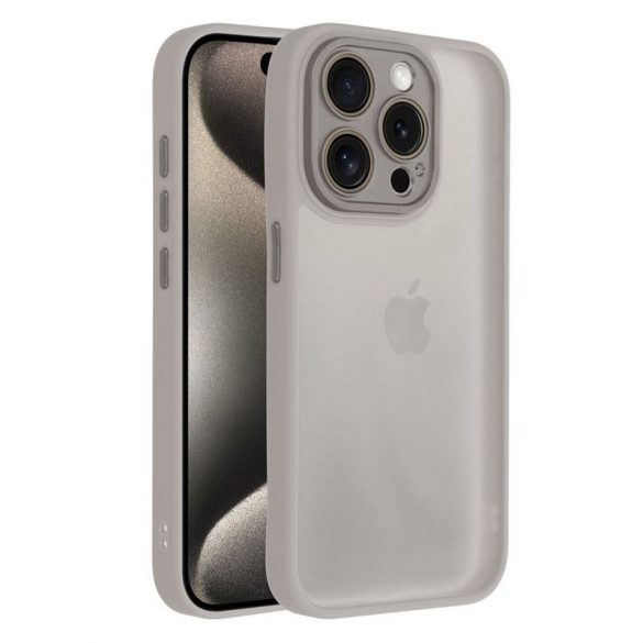 Carcasa VARIETE + protectie pentru camera pentru IPHONE 15 Plus din otel