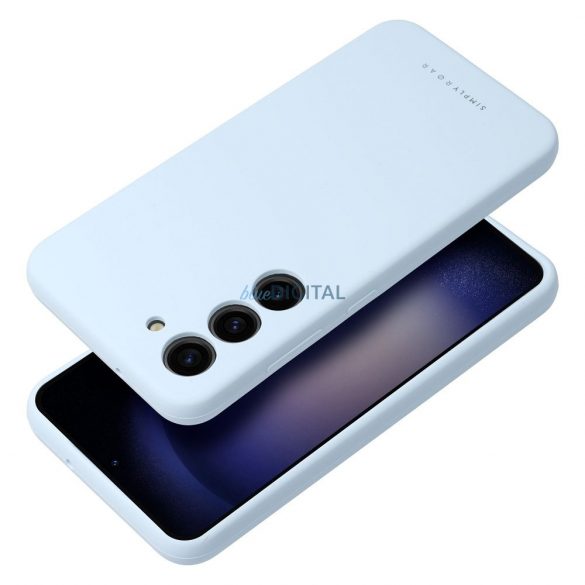 Husă Roar Cloud-Skin - pentru Samsung Galaxy S24 5G Albastru deschis