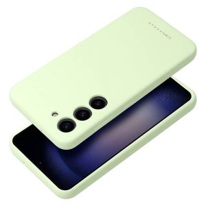 Husă Roar Cloud-Skin - pentru Samsung Galaxy S24 5G Verde deschis