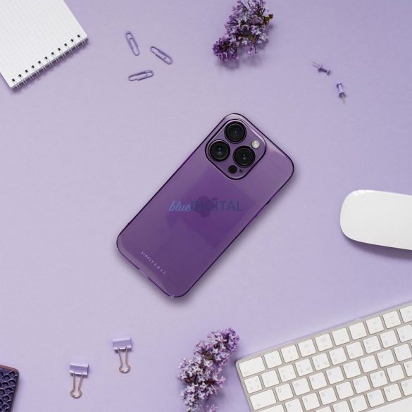 Husa Roar Pure Simple Fit - pentru iPhone 15 Plus violet