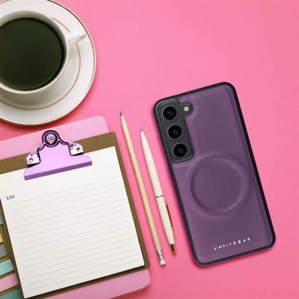 Husa Roar Mag Morning - pentru iPhone 15 Pro violet