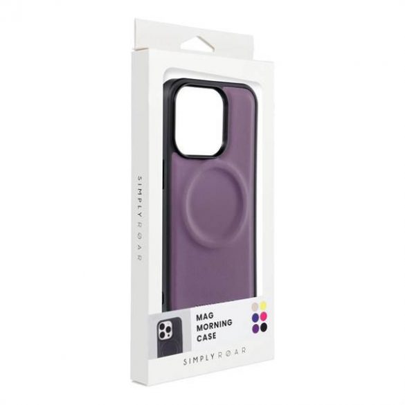 Husa Roar Mag Morning - pentru iPhone 15 violet