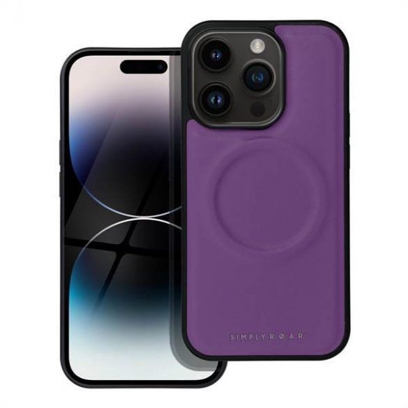 Husa Roar Mag Morning - pentru iPhone 14 Pro violet