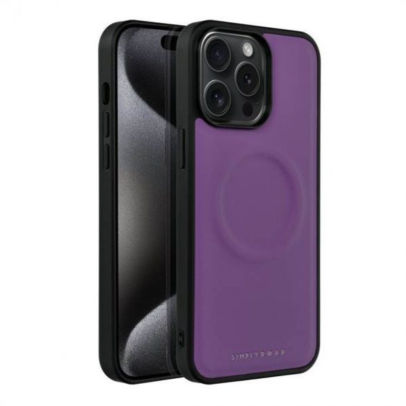 Husă Roar Mag Morning - pentru iPhone 15 Pro Max violet