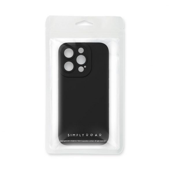 Husă Roar Luna pentru iPhone 15 Pro negru