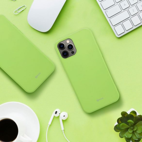 Husa Roar Colorful Jelly - pentru iPhone 15 Pro lime