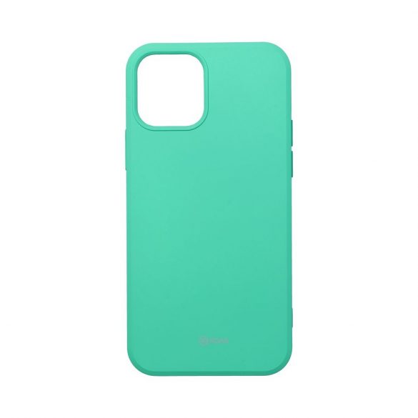 Husa Roar Colorful Jelly - pentru iPhone 15 mint