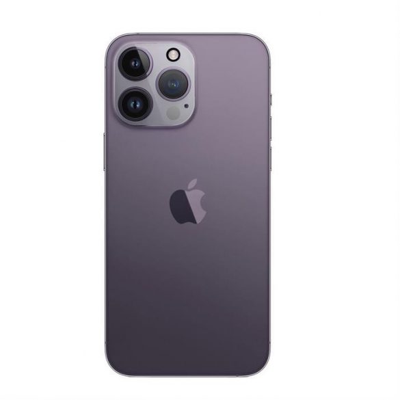 Folie securizată 5D Full Glue Camera - pentru iPhone 15 Plus Transparent