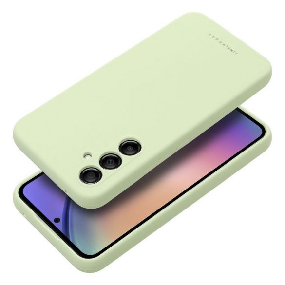 Husă Roar Cloud-Skin - pentru Samsung Galaxy A54 5G Verde deschis